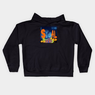 STEAL THE BALL CHEMISTRY Kids Hoodie